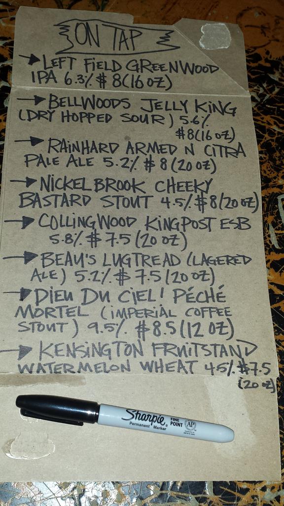 Newest additions <a href="/LFBrewery/">Left Field Brewery</a> <a href="/bellwoodsbeer/">Bellwoods Brewery</a> <a href="/RainhardBrewing/">Rainhard Brewing Company</a> @nickelbrookbrewing <a href="/CollingwoodBeer/">The Collingwood Brewery</a> !