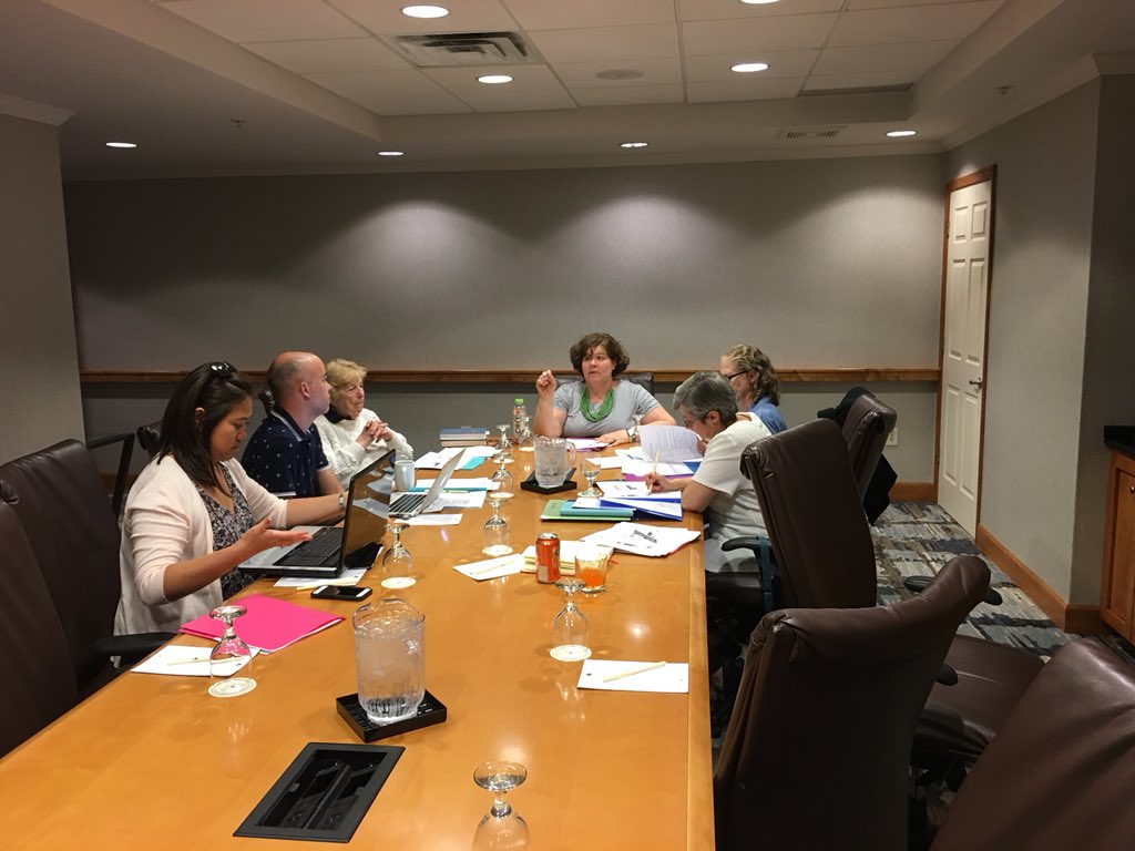 NYSSMAPresElect's tweet photo. Classroom Music Committee meeting in Syracuse NY https://t.co/iwYPBqf2oA
