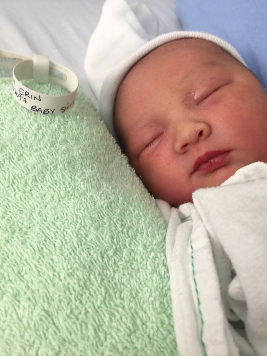 My little one showed up on June 8th! Good size little #babygirl #parenthood #newborn Thank you <a href="/BCWomensHosp/">BC Women's Hospital</a> team of healthcare staff!