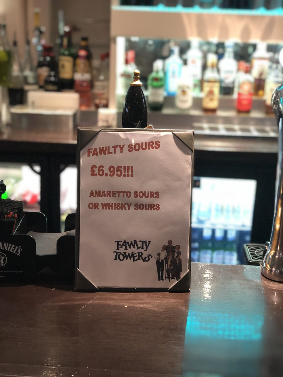 We are all ready for Fawlty Towers tonight! #Basil!