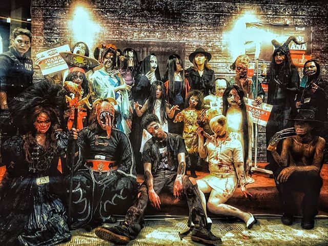 Trilogymagic's tweet photo. @ogearthemus - @rianariani and The living dead 👻💀
.
.
Horror costplay competition
@rumahriana @trilogymagicfactory .
.
#horror #spooky #ghost #costplay #competition #rianariani #rumahriana #trilogymagicfactory #ogearthemus https://t.co/N810lzCqm5 https://t.co/h5jKl7CBCC