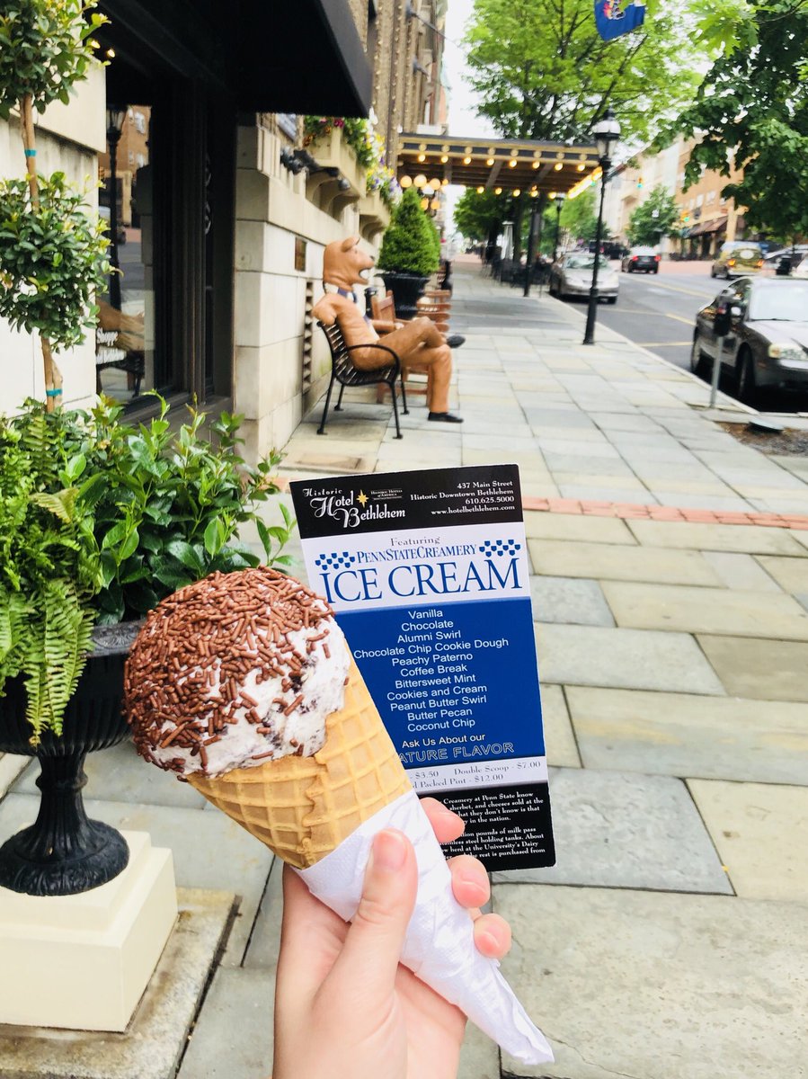 HotelBethlehem's tweet photo. Jimmies or sprinkles? Which do you prefer? I can’t eat Penn State Ice Cream without sprinkles.. it’s so delicious! #hotelb #pennstateicecream #theshoppe #hotelbethlehem #getdowntownbethlehem https://t.co/CKxkaoZaJp