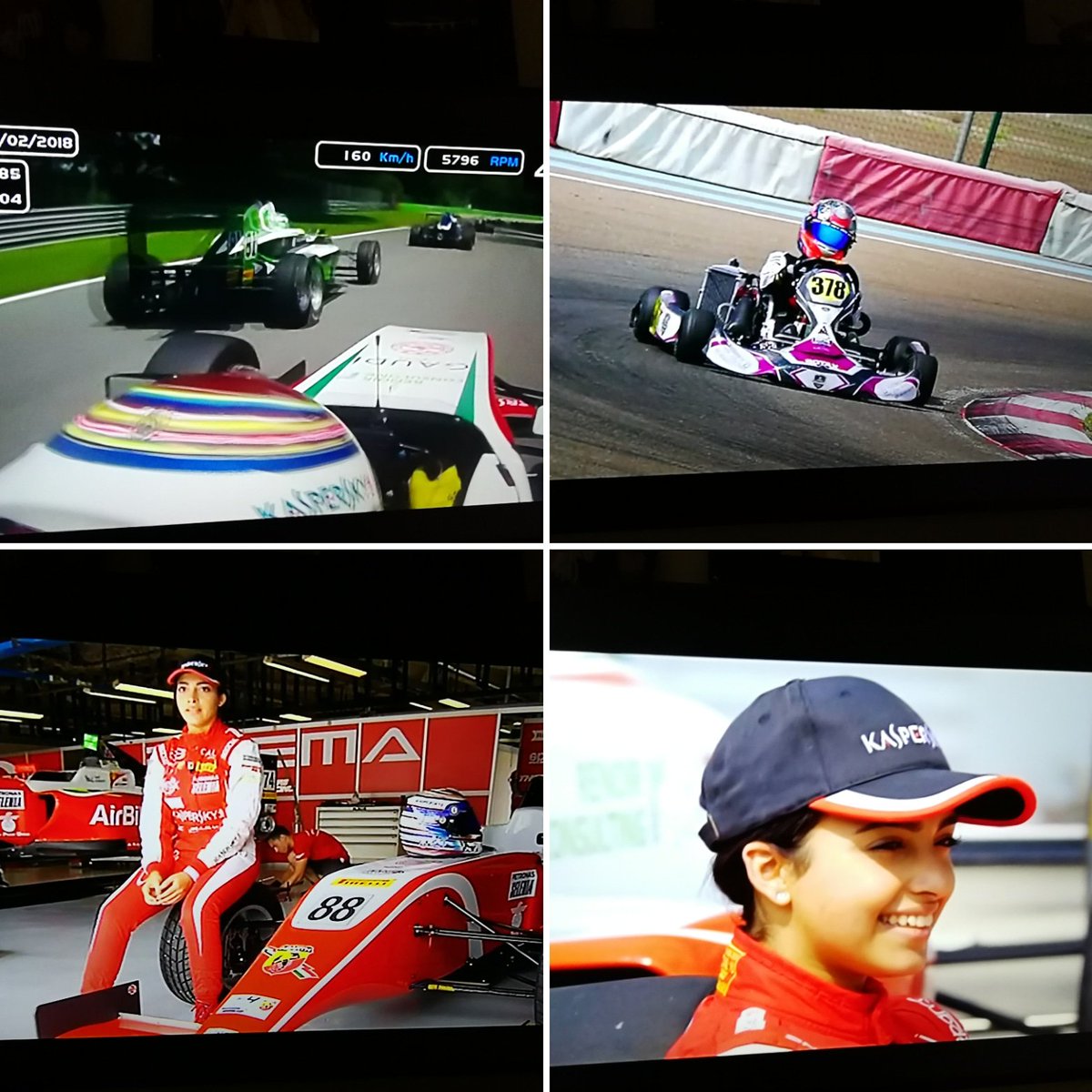 sepanzeri's tweet photo. I was watching Montral Gran Prix qualies and @skysportf1 aired an interview to a young and talented racer, taken in Monza: @Amna_Alqubaisii. Congrats and keep pushing 😊 Hope to see you all in Le Mans, @GT_Racer_UAE  @AbuDhabiRacing1 https://t.co/dEF4slNngG