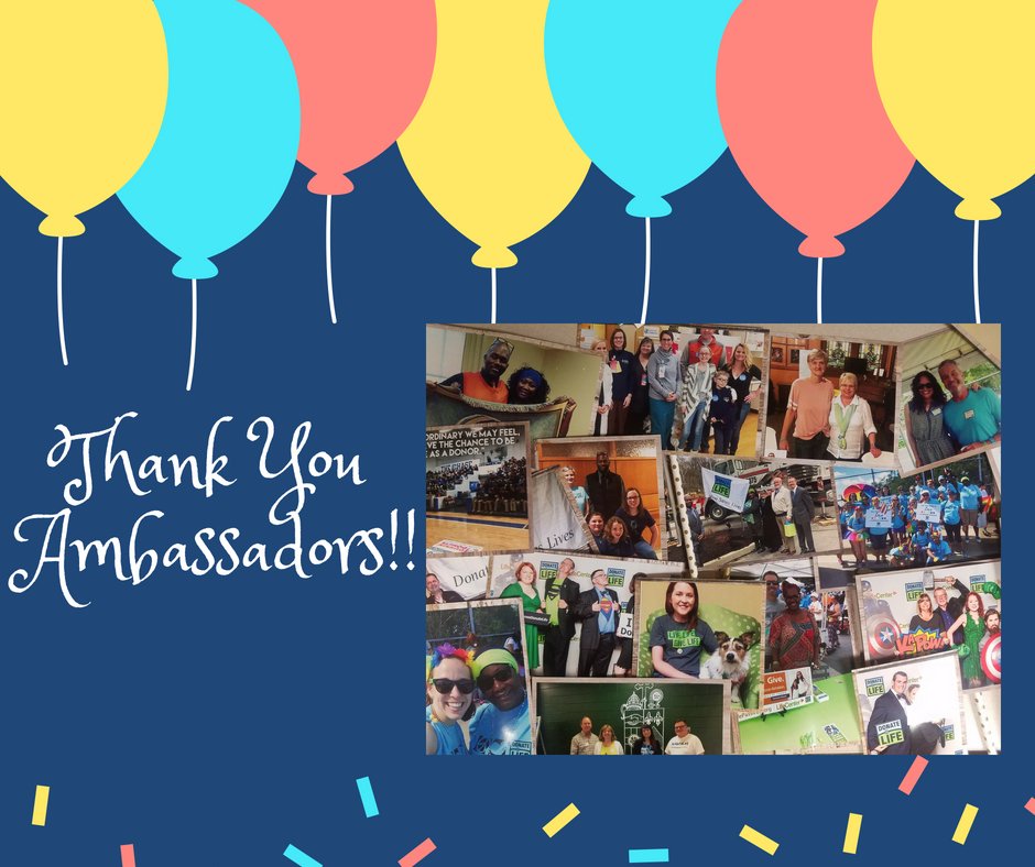 NetworkForHope_'s tweet image. Today we say thank you to all of our outstanding Ambassadors. These kind and generous individuals help expand our resources in the communities throughout the year!
#LifeCenter #AmbassadorAppreciation
