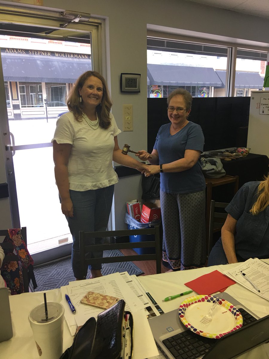 Congratulations to <a href="/JlmhornHorn/">Jenny Miller-Horn</a> for her service to <a href="/KyCECMembership/">KyCEC Membership</a> as President!