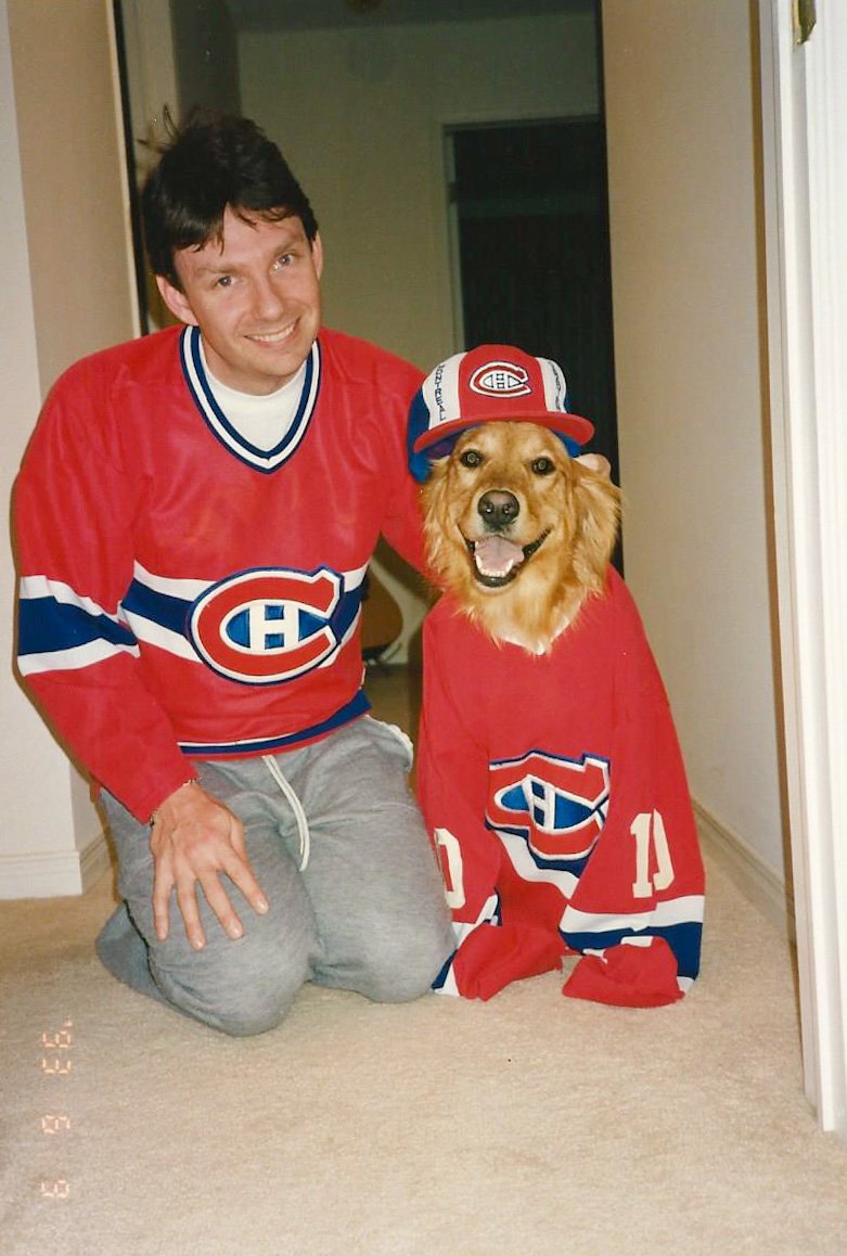 ConnectWithDon's tweet photo. Took this picture 25 years ago tonight, after our last Stanley Cup victory! Let's hope I don't have to wait much longer for the next one. #Habs @CanadiensMTL https://t.co/Zs7tsoDyT9