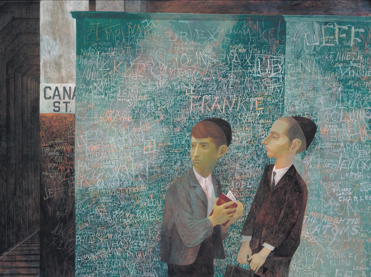 twistopherrobin's tweet photo. #Art #BernardPerlin, Orthodox Boys https://t.co/LBlkl8tREJ