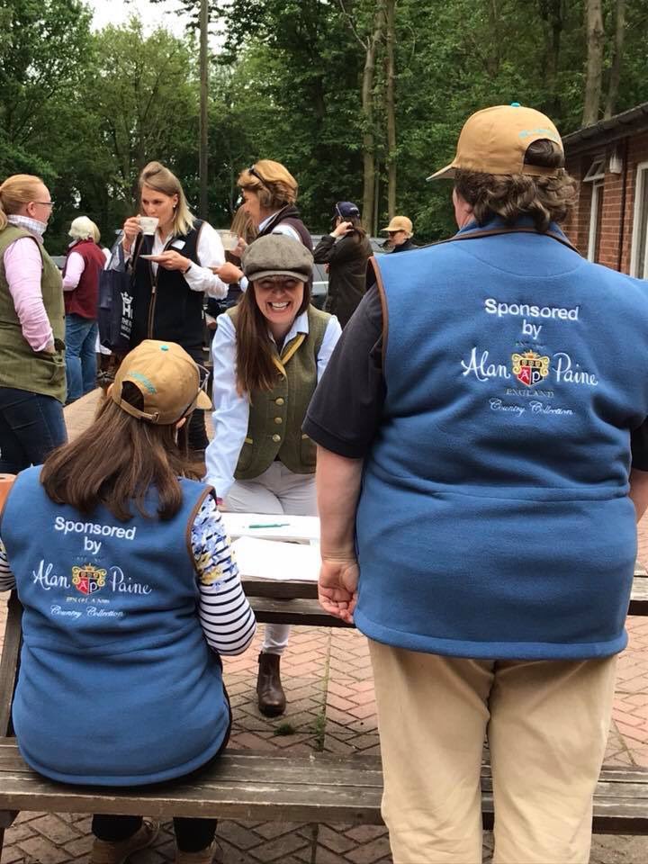 Thank you ⁦<a href="/AlanPaine1907/">Alan Paine</a>⁩ for kitting out all ⁦@ChelseaBunClub⁩ hosts in your lovely Aylsham gilets for #NLSD2018.  ⁦<a href="/stutley_kay/">Kay Stutley</a>⁩ and I love ours 👍