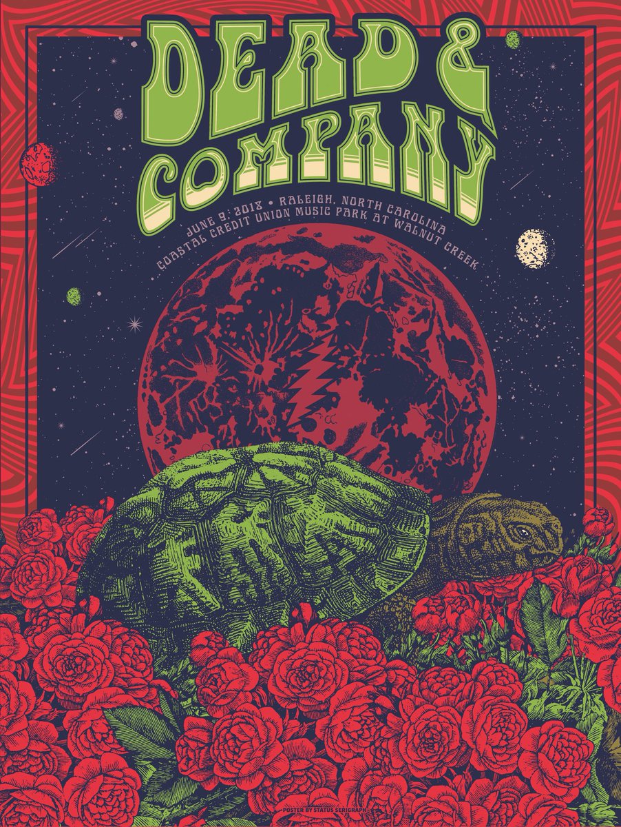 deadandcompany's tweet photo. On to Raleigh tonight! Doors: 6:00PM / Show: 7:00PM / Stream @ https://t.co/XNbDmQx8Ws. Due to enhanced security measures, please arrive at least 20 minutes prior to ticketed time. Be patient... take care of one another and most of all... SEE SOMETHING, SAY SOMETHING! https://t.co/gNM2mXeuji