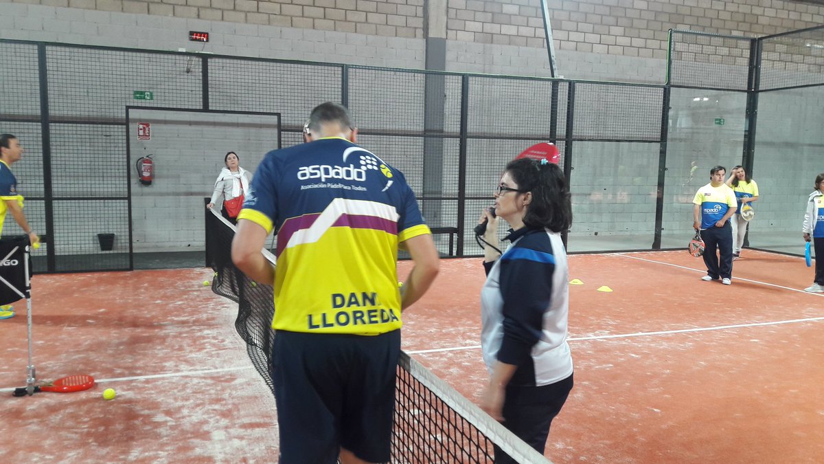 Tony_Navarret's tweet photo. Una increíble mañana en el #madridcentralpadel en el "Torneo internacional de pádel adaptado" con @padeladaptado y gracias a @LMongui61 por su gran trabajo #DeporteAdaptado #discapacidad https://t.co/lhhOBJAqzy