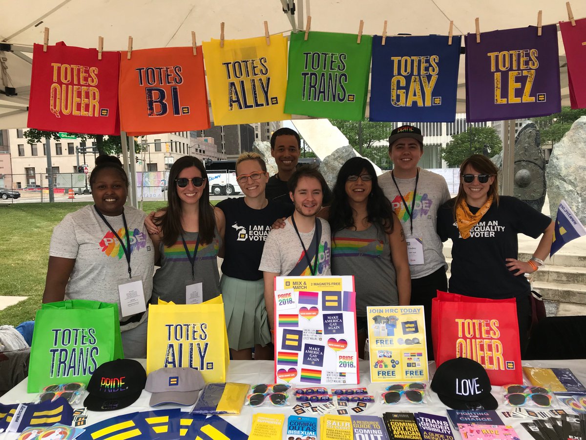 HRC at Detroit Pride