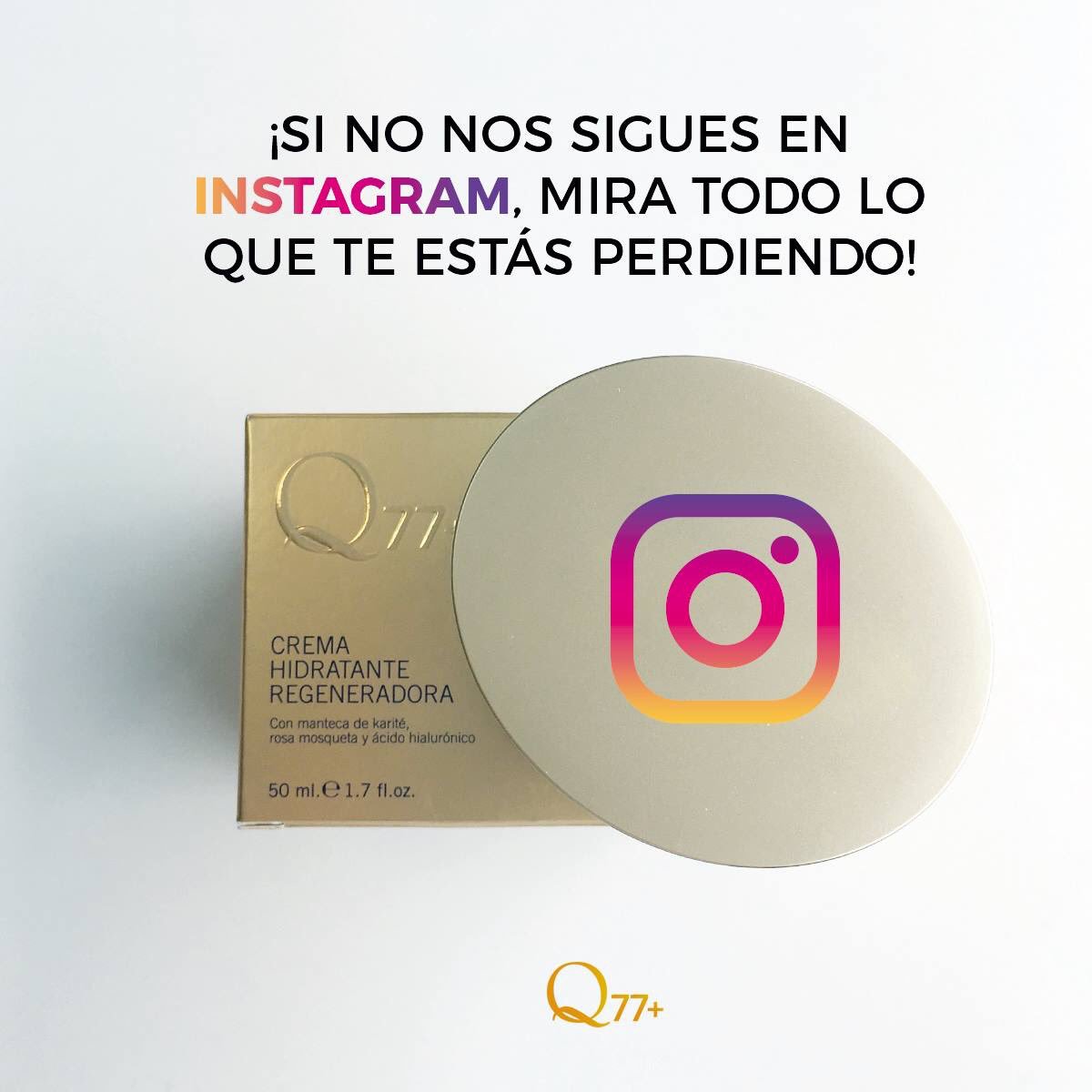 q77plus's tweet photo. Sorteos Exclusivos, enterarte la primera de nuestras Novedades, conocer los Secretos de las Influencers que utilizan @q77plus, apuntarte a nuestros Eventos Exclusivos,..., y mucho mucho mucho más 😮😮

¡Así que ya sabes! Síguenos en INSTAGRAM ▶ https://t.co/rivtF8qczP

#q77plus https://t.co/Mikos4xBVk