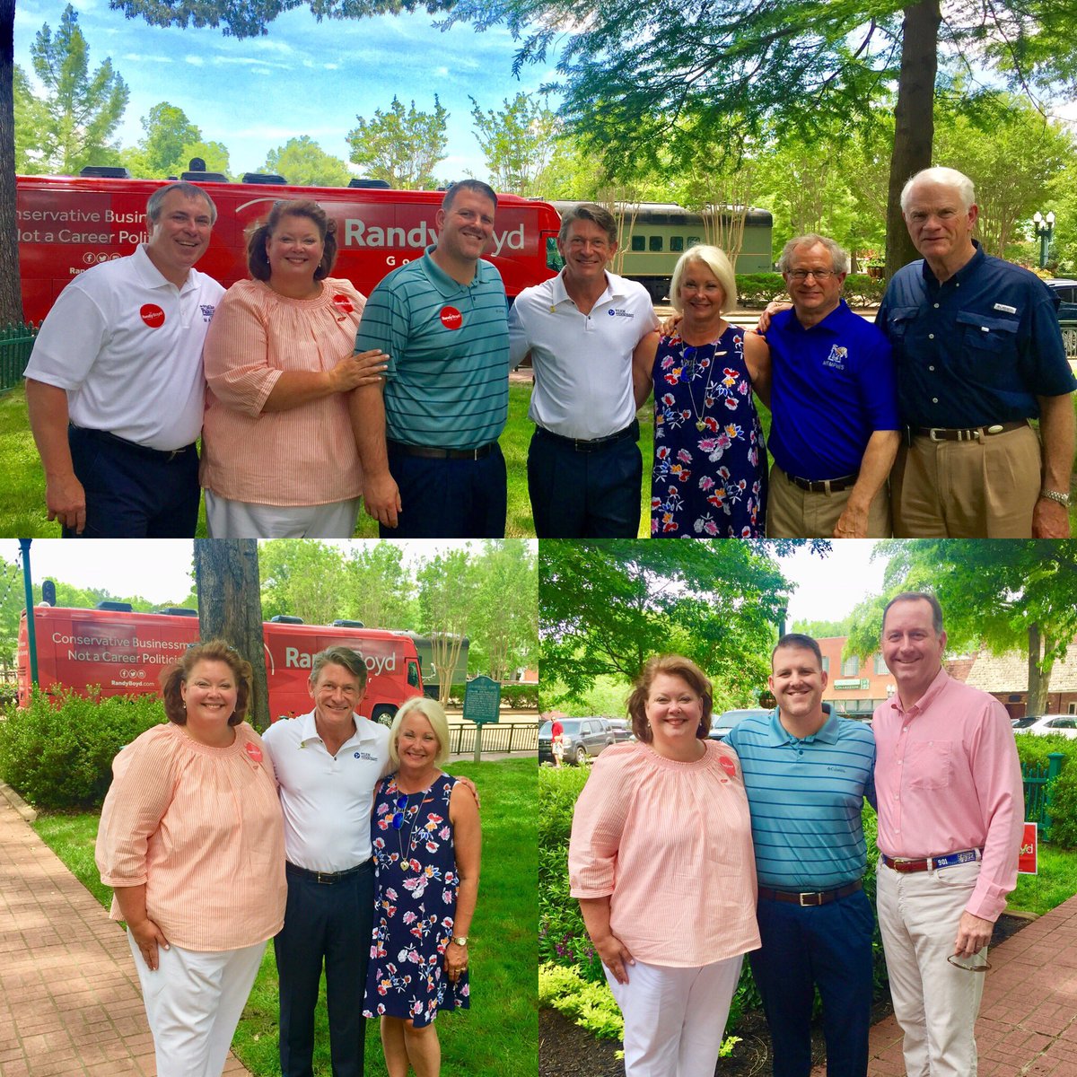 Proud to stand with Jenny & Randy as they make their way across our great state with their message of opportunity for all! #LandOfOpportunity