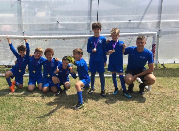 Well done to our Under 9s and coach Fred in winning the Chiswick and Bedford park festival football tournament today.

#football #chiswick #playlearncompete