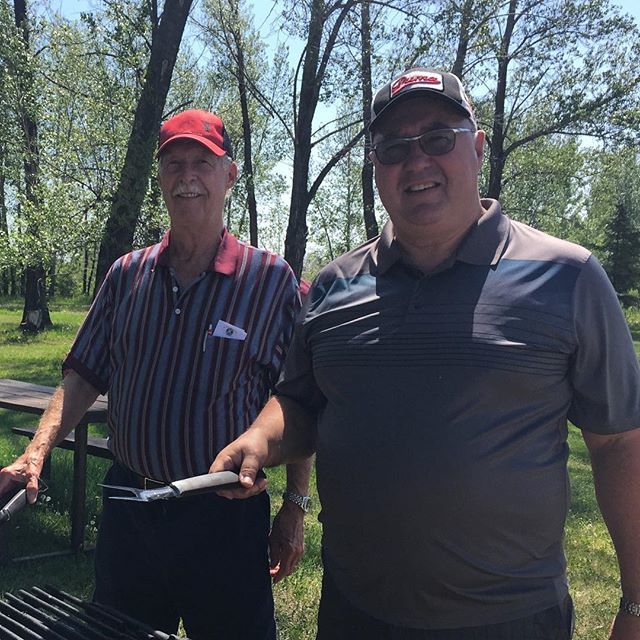 As walkers finish the last stretch of the walk, volunteers and members of Riversdale Kiwanis Club are preparing for lunch! Big thanks to Greg and Fred with Kiwanis for grilling up hot dogs for our hungry participants - all the while with big smiles on th… ift.tt/2LEbKEB