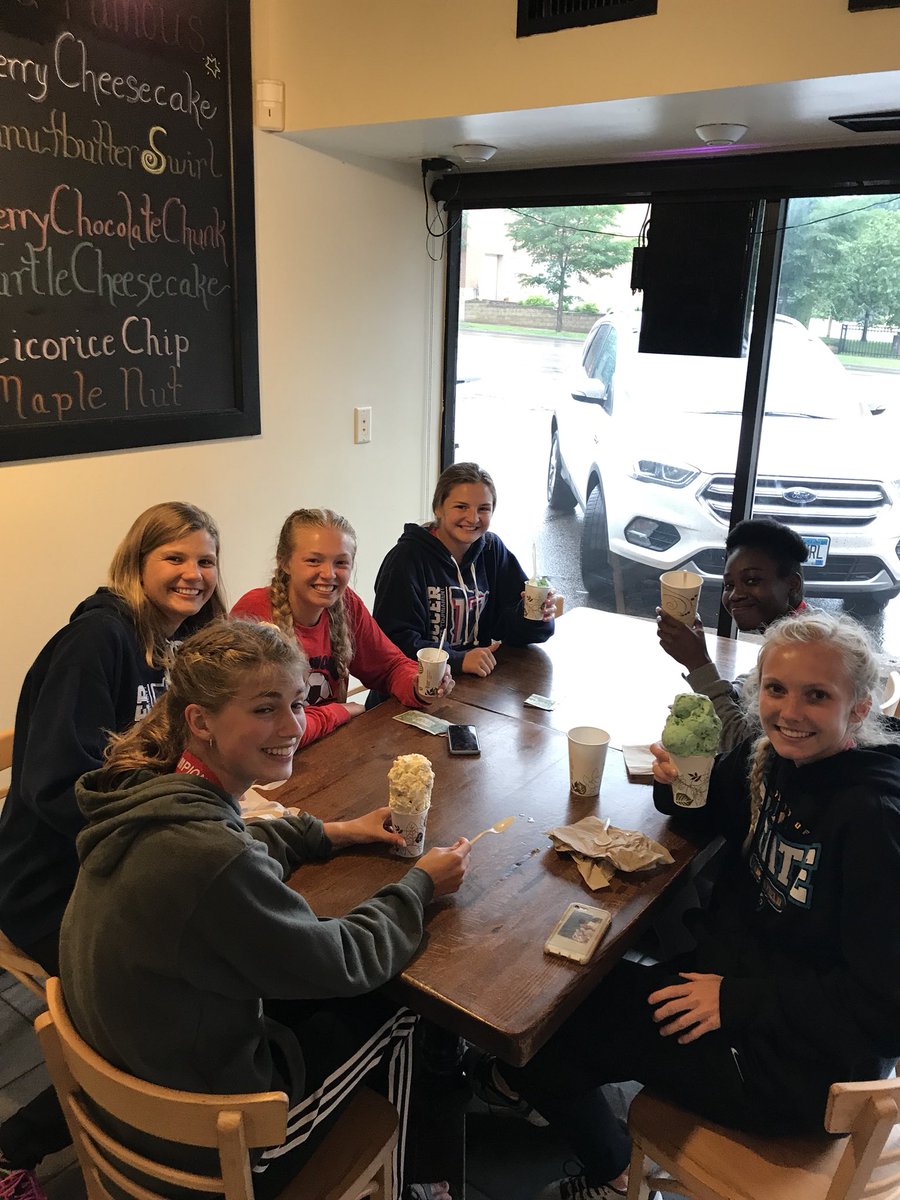 Post State Track Meet Ice Cream outing at Nelson’s