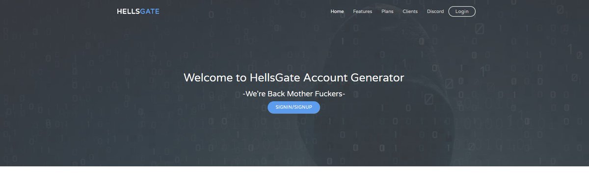GrayHatForums__'s tweet photo. HellsGate | Account Gen Is Back |
OFFICIAL RELEASE DATE AND MORE INFO JOIN THE DISCORD: https://t.co/LeWzP638FU
RT!
#wickedgen #gen #accounts #accountgen #minecraft #hackers #crackers #coders #gamers #netflix #hulu #wwe #topaccgen #accgen #nulled #hackforum #leakfroum #sentrymba https://t.co/N9v6fYCKQa