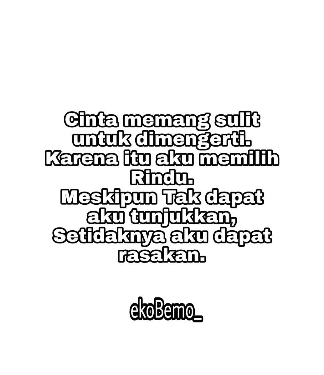 ekobemo's tweet photo. Jarak yang menciptakan rindu, tapi rinduku ke kamu Tak berjarak... https://t.co/NuA5qmHHdJ