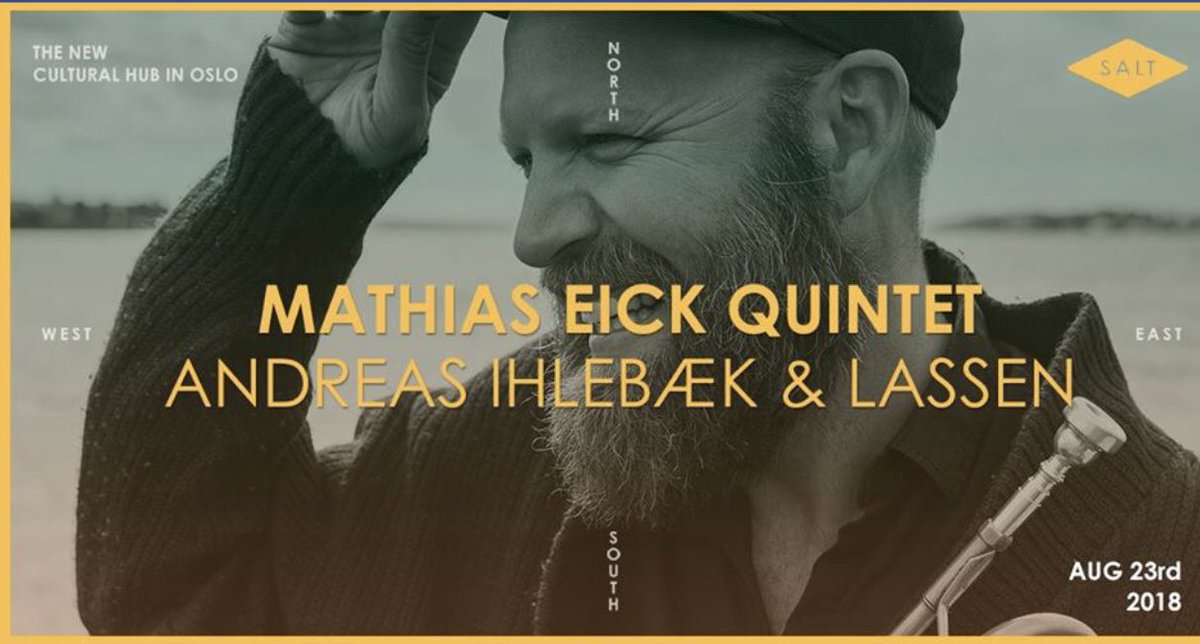 Mathiaseick's tweet image. Hurra! Vi spiller årets største konsert i Norge med bandet den 23.8 på SALT i Oslo!!