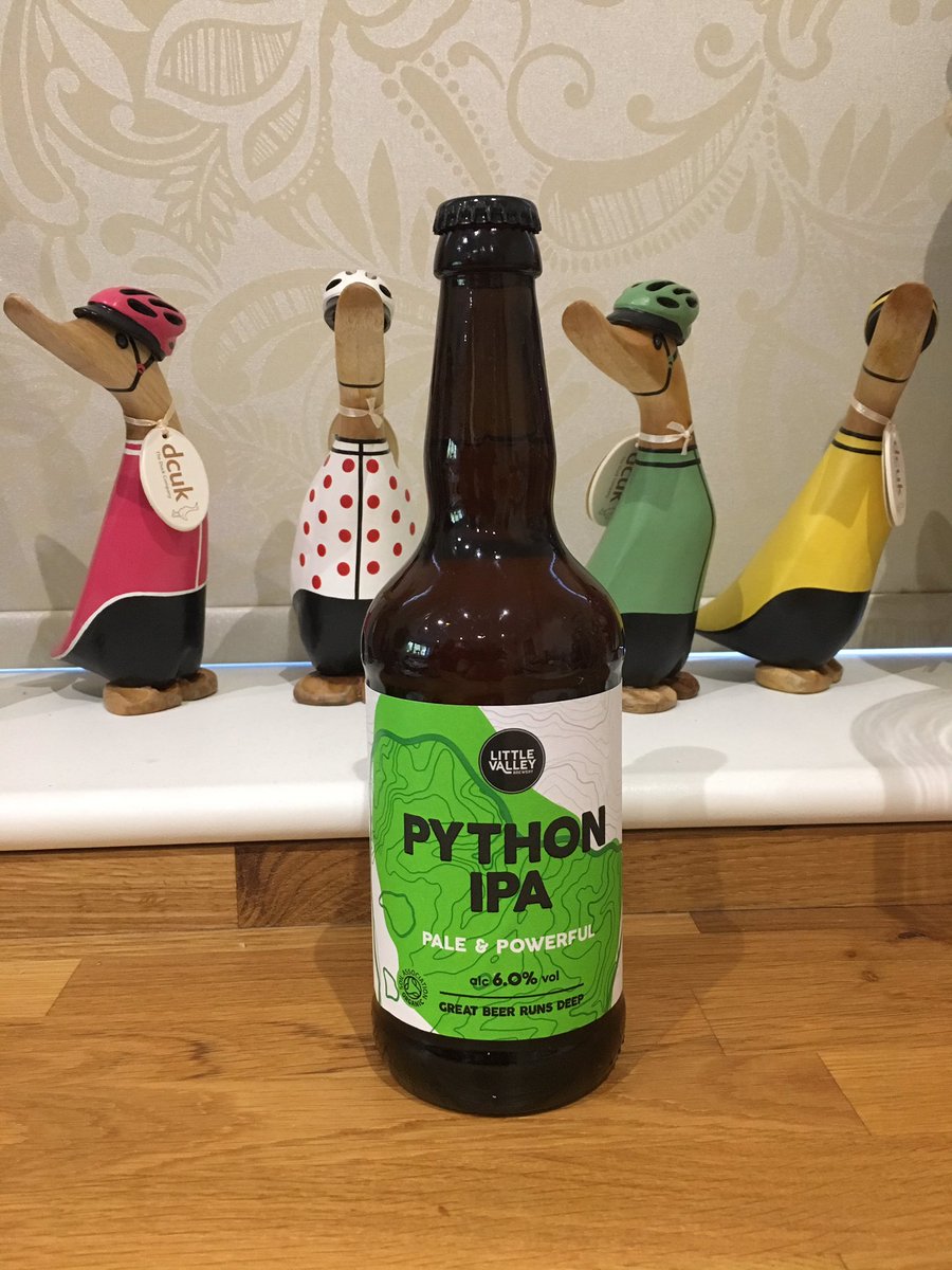 BianchiManUK's tweet image. Prologue tonight #stagewinner from @LittleValleyAle Cracking starter, @letouryorkshire Followed by a couple of #pythonipa to wash down a warm madras🥘🍺😜