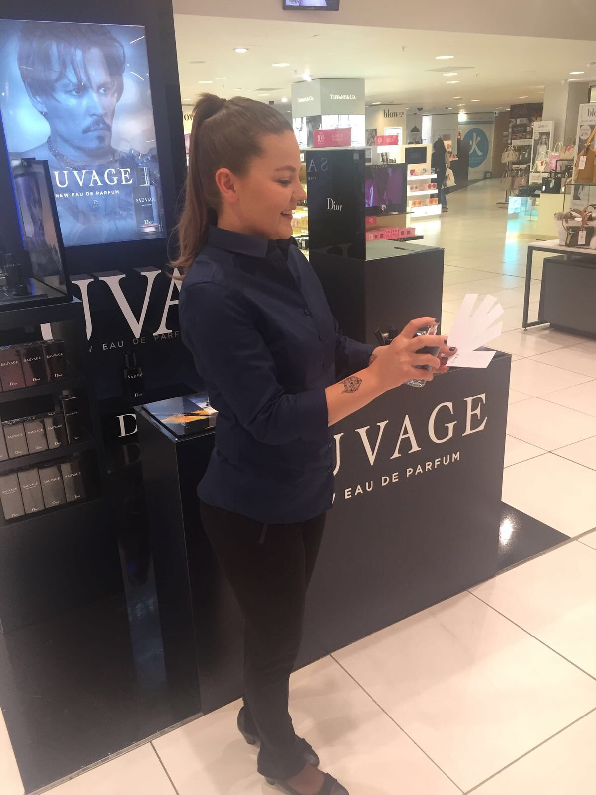 Sauvage debenhams top