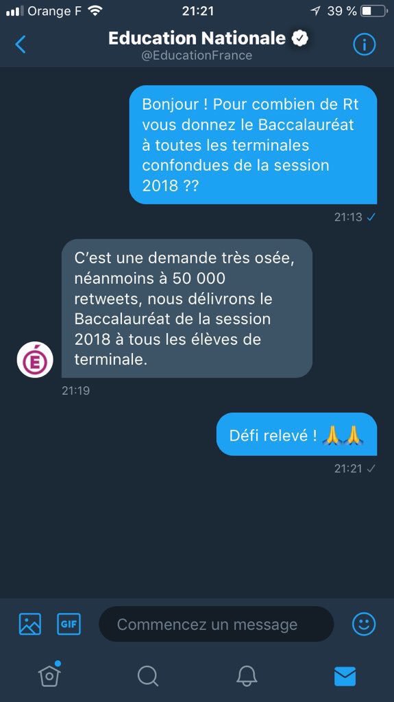 Rutharrr's tweet photo. Les gars à 50 000 rt on a tous notre bac, arrêtez de réviser maintenant et retweetez 🙏🙏 https://t.co/k84ymkTeP2