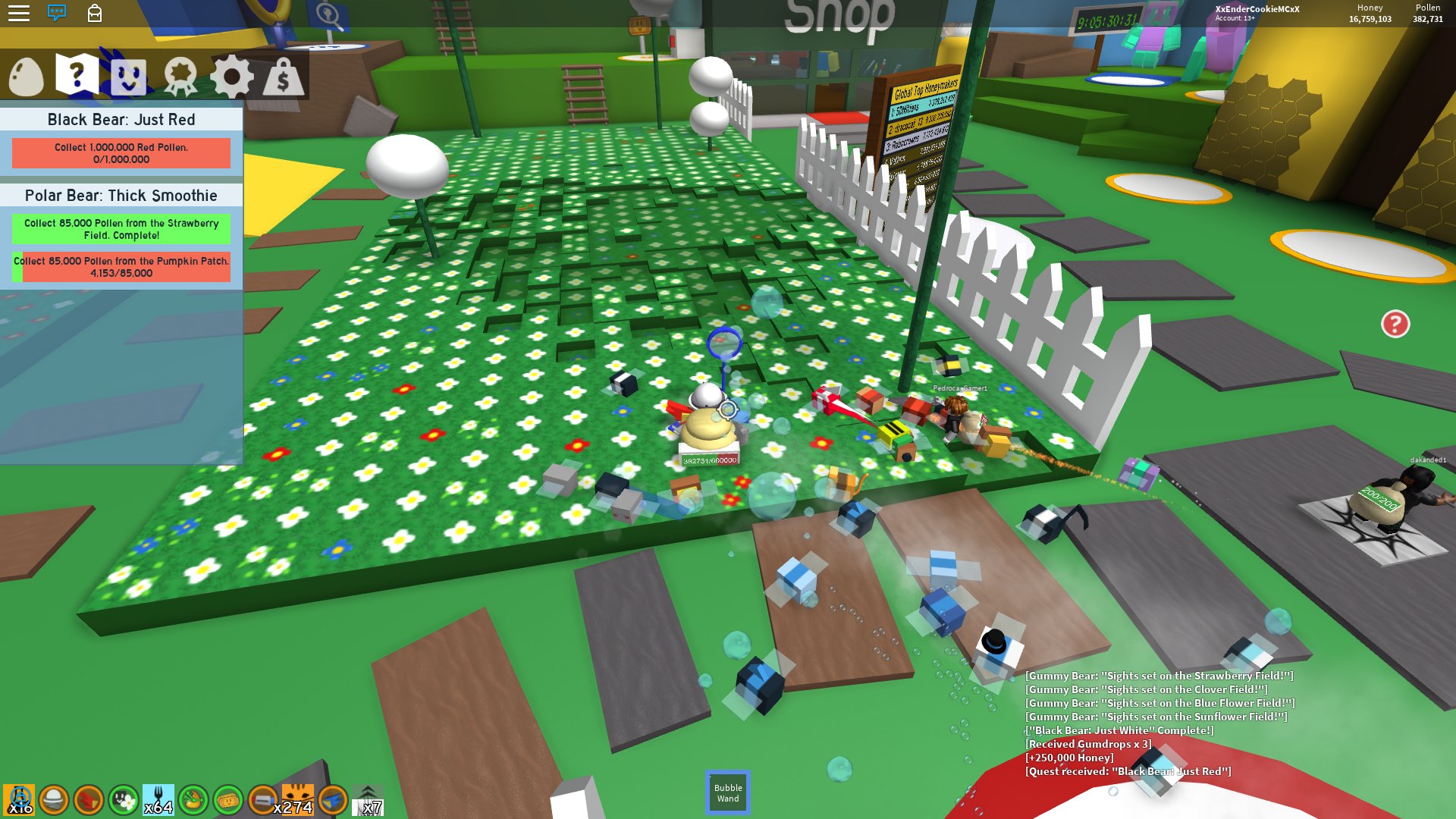 TOP 3 NEW CODES IN BEE SWARM SIMULATOR! (2018)
