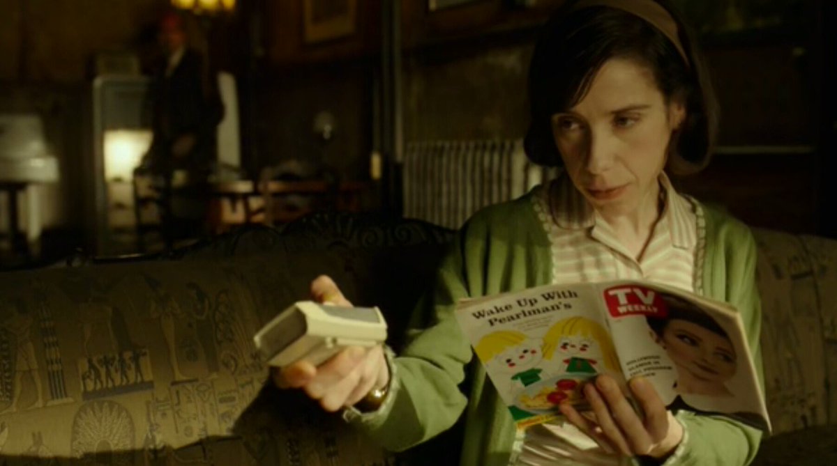 Natalie Twitterissa Tsow同時上映会 シェイプオブウォーター ジャイルズさんの部屋の絵とtvガイドの女性はオードリー ヘップバーンさんですかね つまり イライザの名前は マイフェアレディ のイライザ ドゥーリトルからなのでしょうか アニーよ銃を取れ