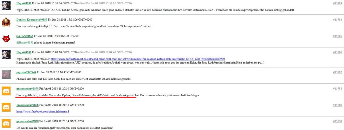 GuidoReil's tweet photo. Nach der "R.I."-Hatz gegen "@GegenKinderehen" ging "#ReconquistaInternet" (verbieten!) nun endgültig zu weit, zog die Mutter der ermordeten jungen Jüdin #Susanna mit rein (vgl. #requileaks)!😟 Das muss ernste Konsequenzen haben! #BoehmermannGate #Böhmermann #Blödermann #Rip #ZDF https://t.co/XiP5QdHagX