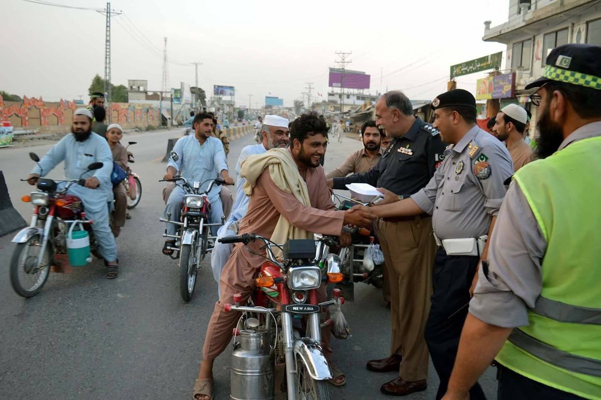 KPK Police Iftaar With the people