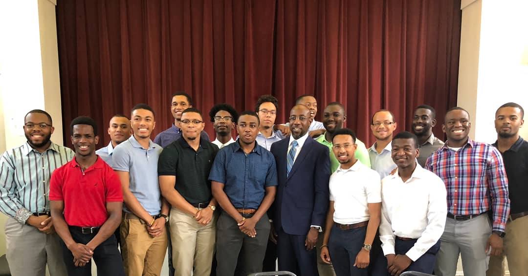 i4rc's tweet photo. "UNFINISHED BUSINESS"
A powerful message from Reverend Dr. Raphael Warnock, pastor at Ebenezer Baptist Church regarding Dr. Martin Luther King Jr's legacy. A special thank you to Rebecca, the church member who showed us a draft of the Emancipation Proclamation and Lincoln's pew! https://t.co/yKfV1EV0PF