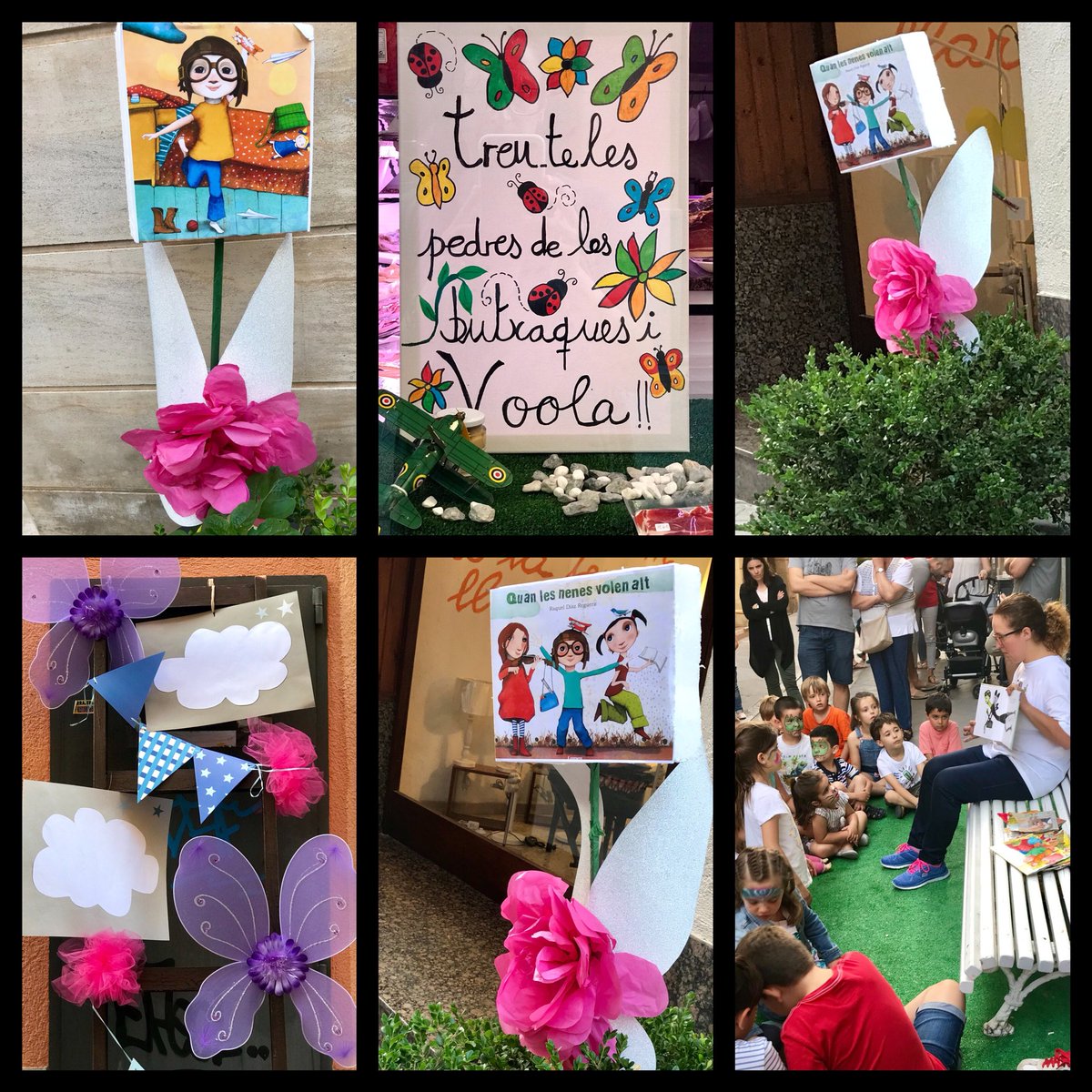 siadguixols's tweet photo. Aquest any la #firadelconte #explicam ha dedicat un carrer al meravellós conte #quanlesnenesvolenalt de #raqueldiazreguera En el q tres #nenes, que podrien ser qualsevol nena del món, tenen grans somnis #guixolsturisme #igualtat #dones @Guixols #siadguixols https://t.co/HVSEJirpiH