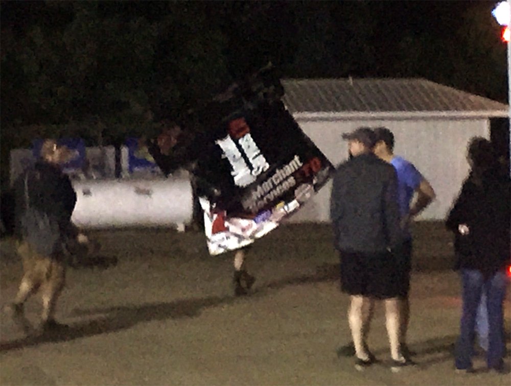 CaleConley's tweet photo. A look back at the end of our night last night @OutlawSpeedPR #BustedWing #FlippinOut @ASCoC #OuchMyWallet #LookMaNoFrontWheels https://t.co/AanCp2HPX6