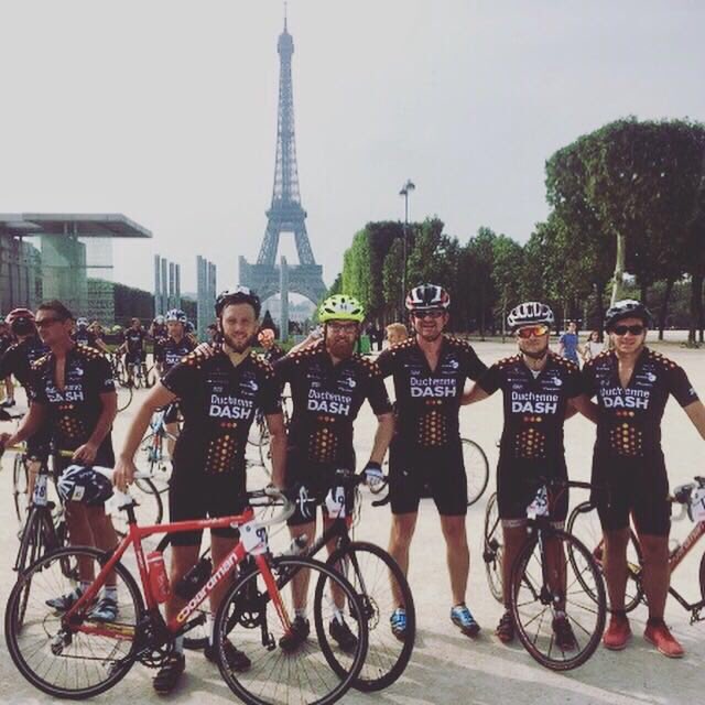 They made it! JW dashers in Paris after cycling the #duchennedash. 
Over £800k raised so far, keep it going!

Text DUCH10 £10 to 7070 or visit bit.ly/ddash18 🚴‍♂️🚴‍♀️ <a href="/DuchenneUK/">Duchenne UK</a>