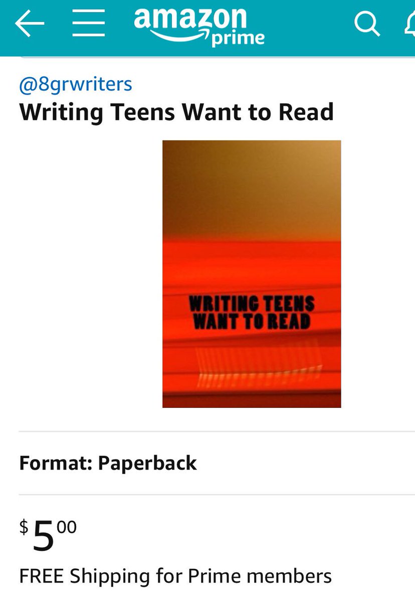 8grwriters's tweet photo. Yeah us! 8th graders publishing books again. All royalties go to our student council. Search @8grwriters at Amazon! Kindle versions coming soon! @PattonHawks https://t.co/vD8lyfTgJl