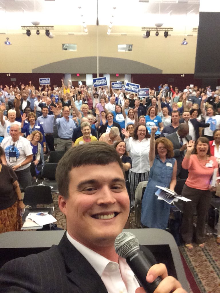 ryanvwatts's tweet photo. Fired up. Ready to go. #ncpol #nc06 #wattswave #ThatsWattsUp #wattsforcongress https://t.co/BQehHppWkY