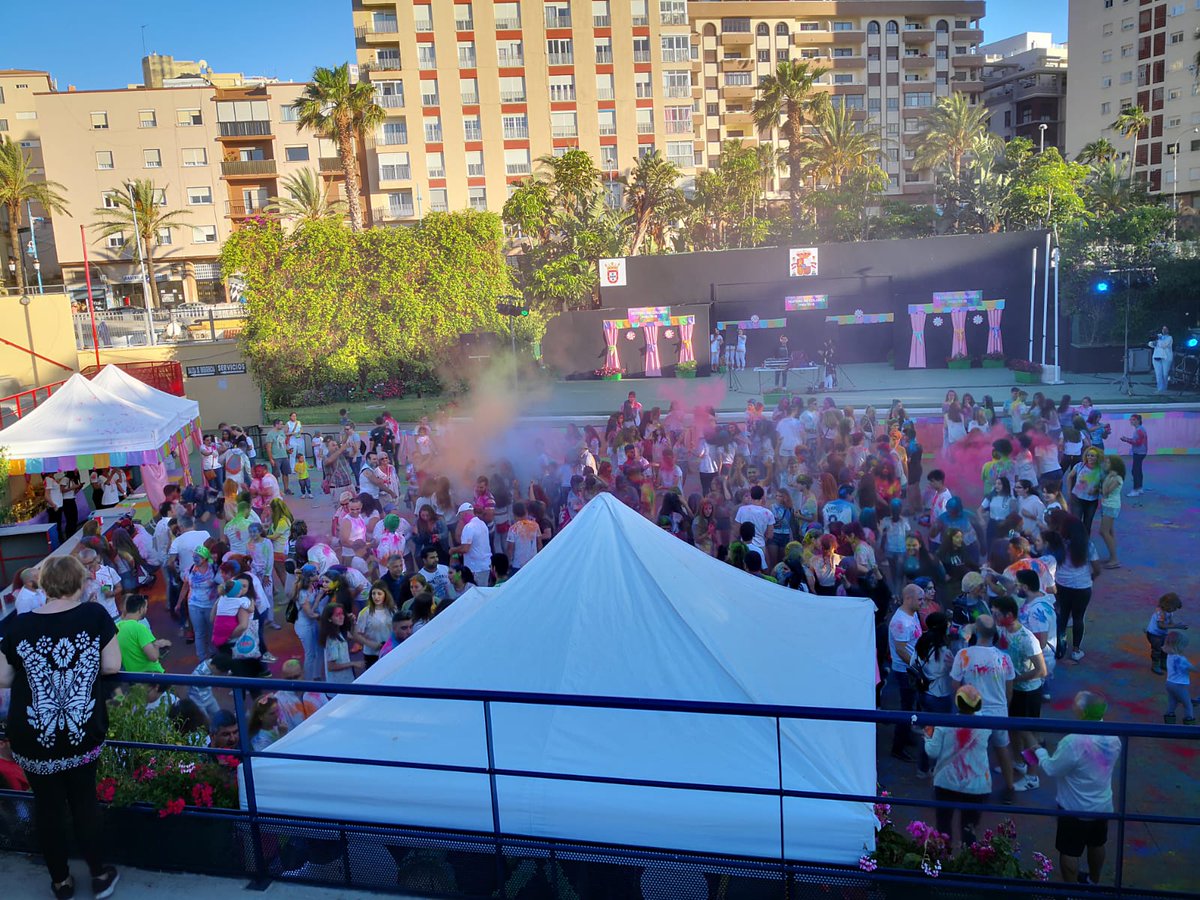B_AlimentoCeuta's tweet photo. #festivalholi #IFestival #ceuta #BancodeAlimentosdeCeuta #Polvoholi https://t.co/FTgV99TNpc