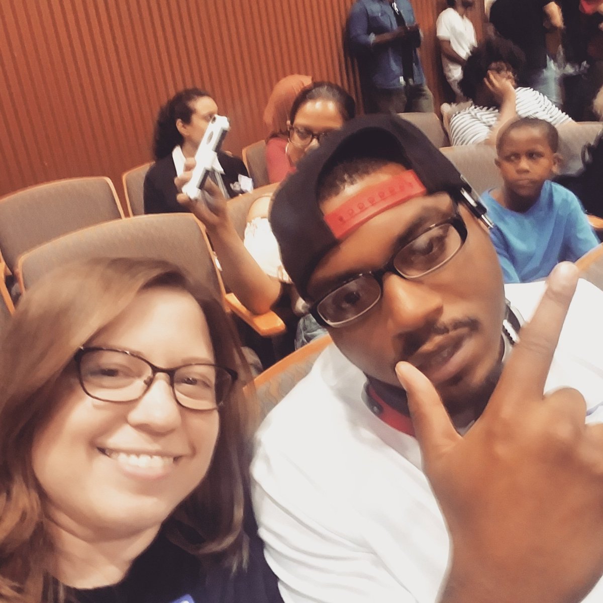 mathsmarti's tweet photo. Waiting for the #ScienceGenius battles to start! This is gonna be lit! ๐ฅ๐ฅ๐ฅ @avthegreat #HipHopEd #HHEC2018 https://t.co/RRl0ROO9AY
