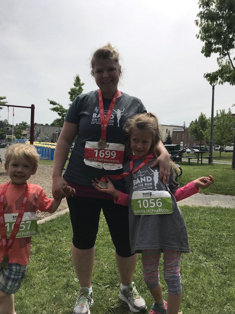 JackiWithAnI's tweet photo. We did it! #familygoals #TeamMcP @BOTRMuskoka #botr2018 https://t.co/gLIYoCt04i
