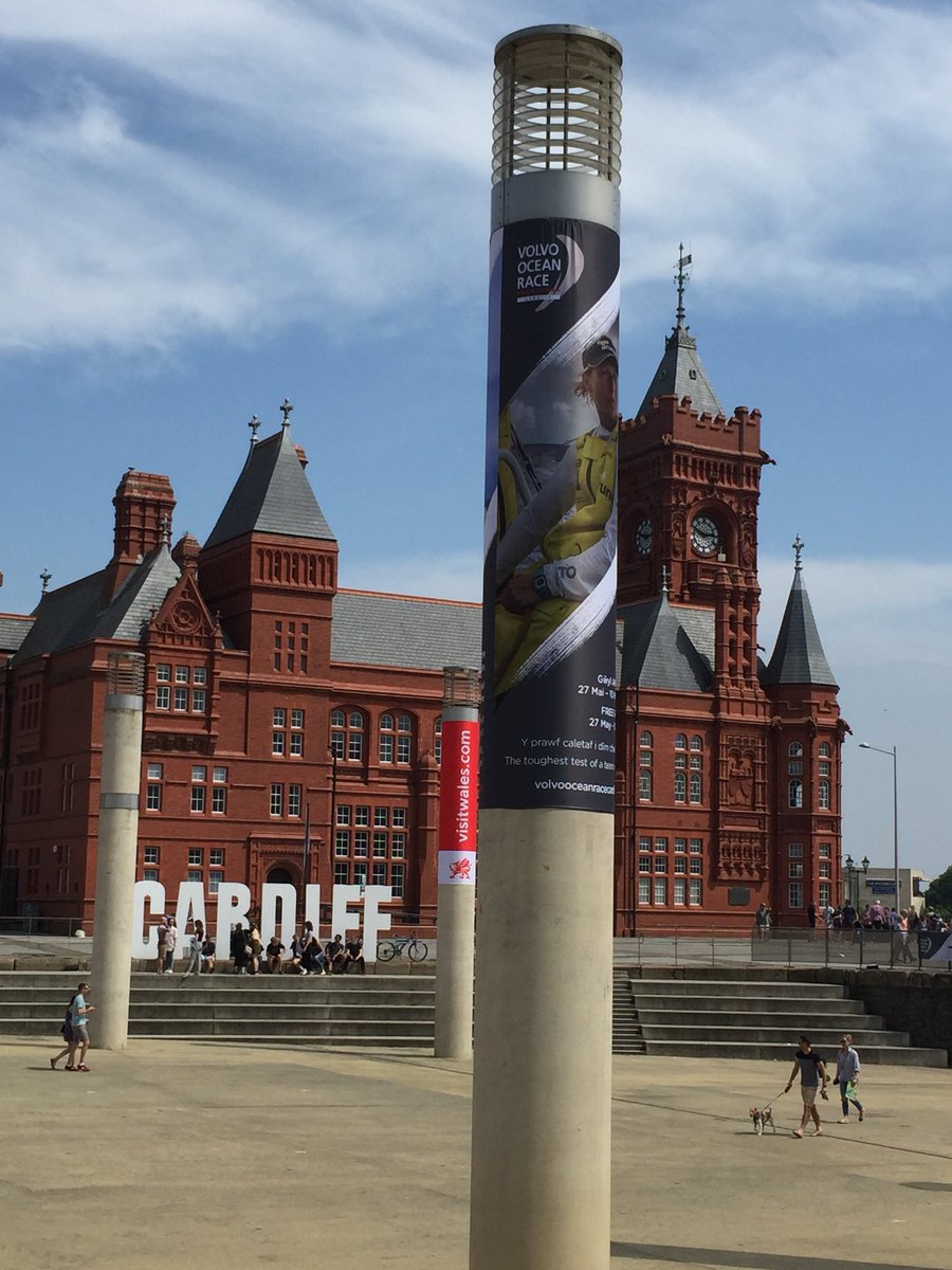 VW_Groupie's tweet photo. Great racing spectacle #volvooceanrace @visitwales and amazing Man Engine #findyourepic @VisitCardiff https://t.co/O82o5yVSbD