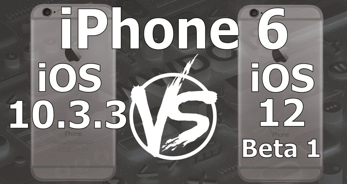 iAppleBytes's tweet photo. Speed Test : iPhone 6 - iOS 10.3.3 vs iOS 12 Beta 1 Build 16A5288q
https://t.co/iy8gZrpPcy
#iOS1033 #iOS12 https://t.co/7oyPdJLuU4