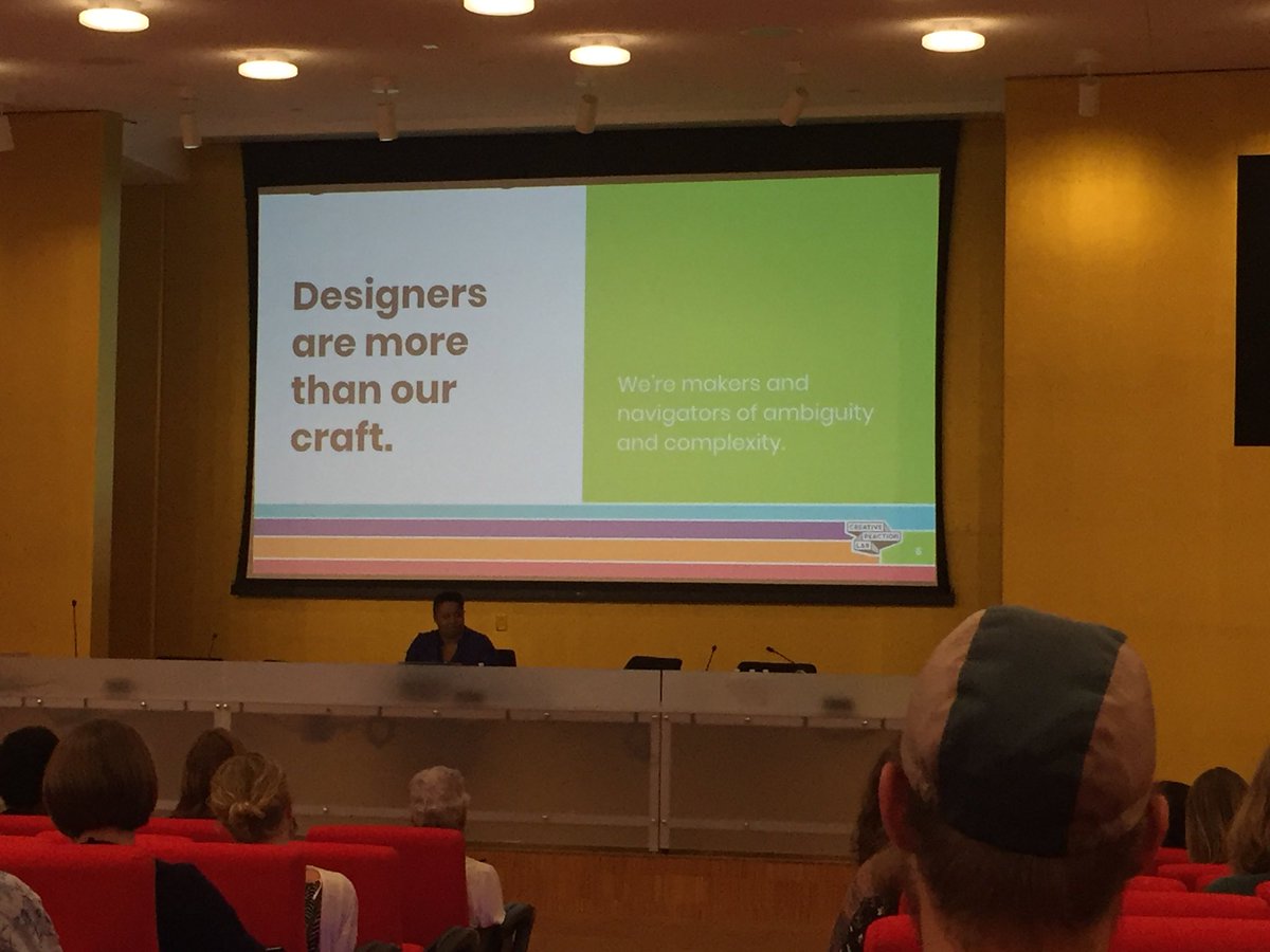 openarchcollab's tweet photo. ‘We literally create something out of nothing every day’ ‘provide space for community leaders to realize their power and activate it’ @acarrolldesign #ACDReverb Its not about empowering because people already have power. https://t.co/iEzaAlQW87