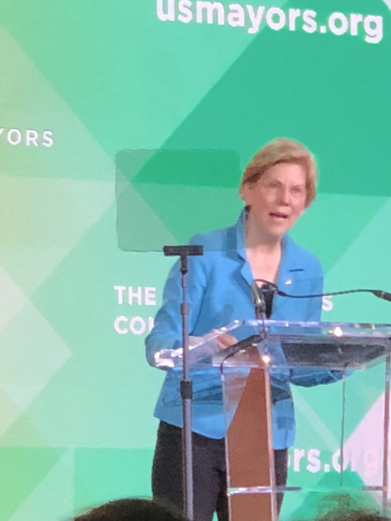 lblarrea's tweet photo. “schedules that work act” #USCM2018 .@SenWarren “childcare goals #safe learning for every 4yr old, every 3yr old and every 10yr old!!! Make childcare a higher priority for our federal government” “we have a responsibility to invest in America’s children” #training #pay$ https://t.co/3hXaTRZAmx