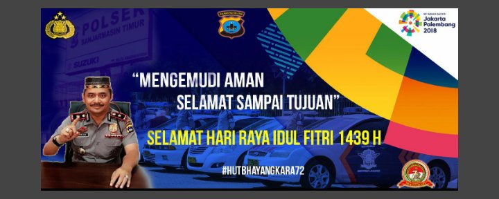 Bagi Sobat Humas Yg Pergi Mudik Ke Kampung Halaman dg Kendaraan Sendiri Baik Mobil/Motor hendaknya Mengemudilah dg Aman,tidak Perlu Cepat,Perhatikan Keselamatan d jln Agr Sampai Dengan Selamat di Tujuan.

#bidhumaspoldakalsel
#humaspoldakalsel
#divhumaspolri
#humaspolrestabjm