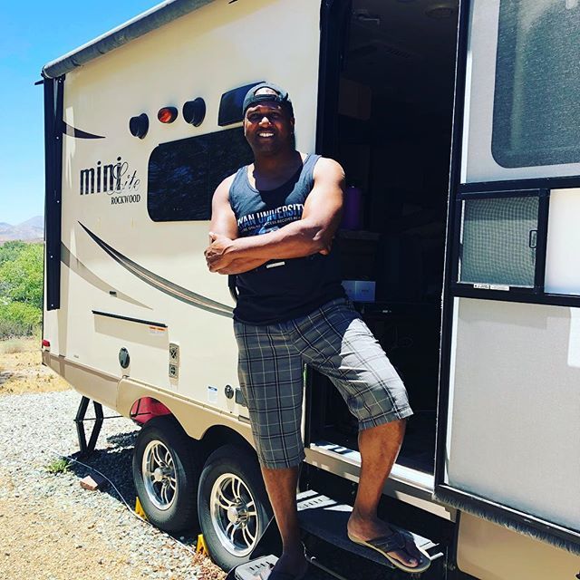 DwayneandJamie's tweet photo. https://t.co/iRyY4kMq9C Took the RV out for a weekend getaway😀🚎🏍 https://t.co/MY7Lqc3McA