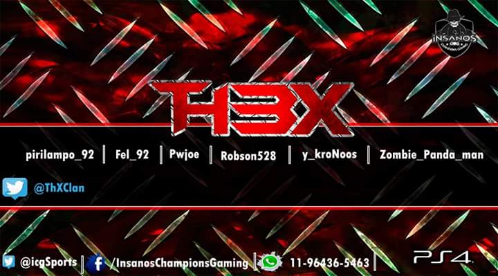 IcgSports's tweet photo. Com a chegada da nova cup da ICG E-Sports, os campeões do último evento não  poderia ficar de fora.
O CLÃ TH3X chega com tudo arrepiando a Liga War com 3 lines na ativa, sejam bem vindos.
@Th3XClan 
@LionsTeamBR 
@XOF_NM https://t.co/RTTJQc1Ojb