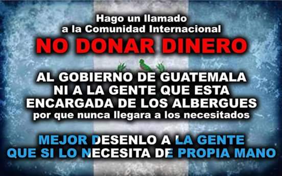 MeliPretty14's tweet photo. @CNNEE @UniNoticias @Hoyesnoticia @AlRojoVivo @TN23NOTICIAS @PrimerImpacto 

Ayudenme A Difundirlo Porfavor.
Ya que Los Gobernantes de Guatemala Se Están Quedando Con Toda La Ayuda Y No Está Siendo Entregada a Los Afectados. 💔
#NoTengoPresidente https://t.co/RSFs0q9pN4