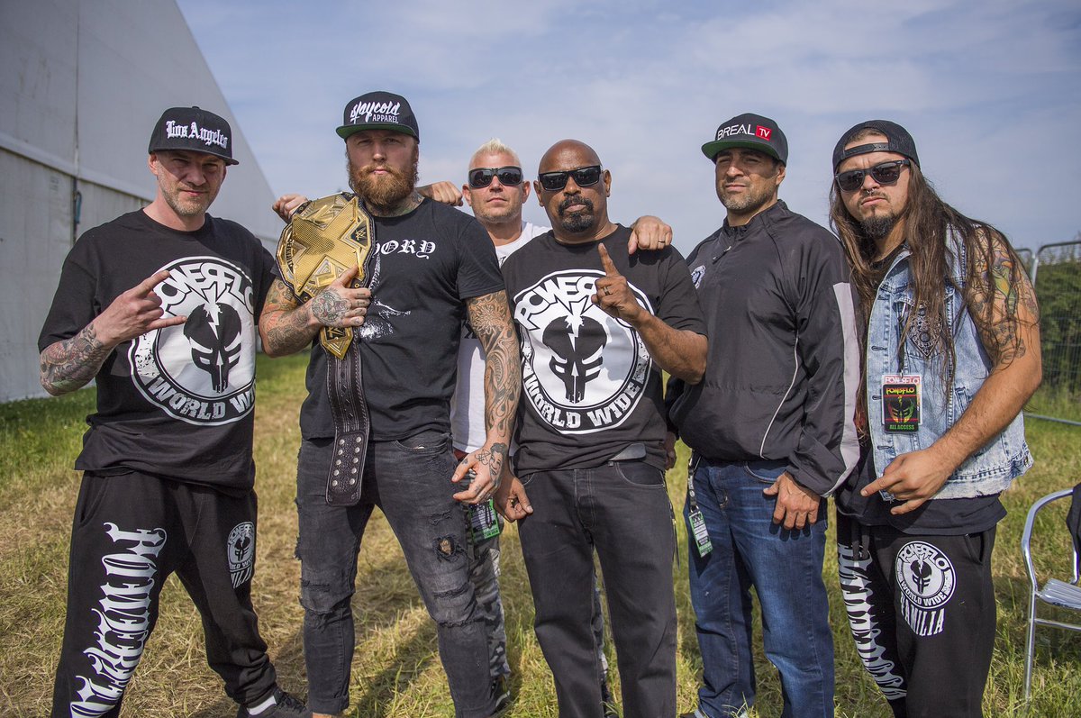 WWEUK's tweet photo. The one and only @Powerflo_LA joined us at #NXTDownload today, walking out to their @WWENXT theme ‘Resistance’! https://t.co/UmH3IlmhFR