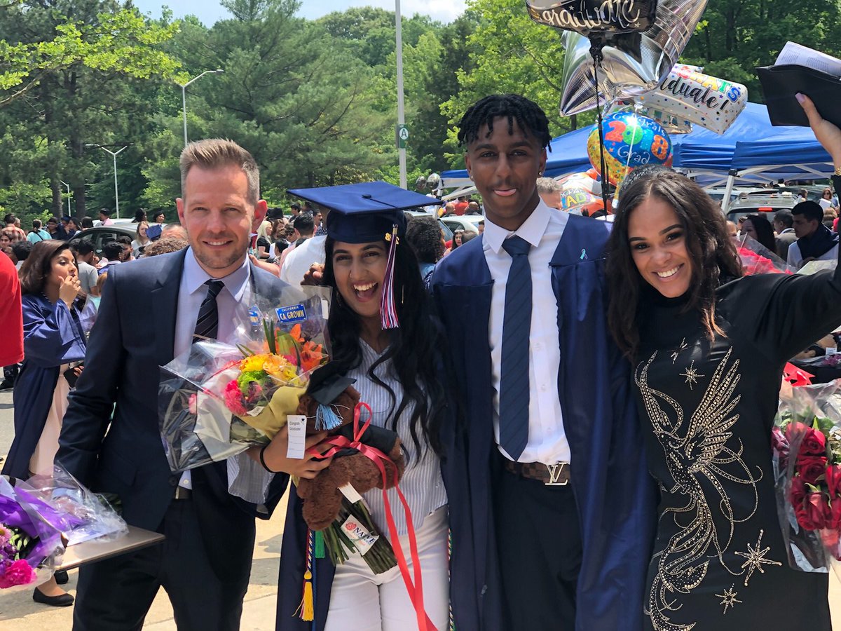 UA_Virginia's tweet photo. Congrats to our @UrbanAlliance Interns, Aaima &amp; Abel, on their graduation today! We are SO proud of you! (Just look at Ms. Ki’s face!) &amp; #shoutout to @JereSimpson for being a superb mentor &amp; speaking at their graduation! So great to see these happy faces! #classof2018 https://t.co/poZ0ACAGW5