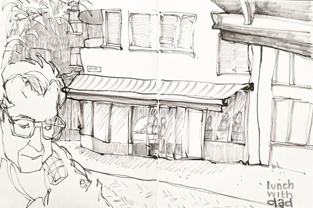 KoosjeKoene's tweet photo. Last week with my dad ...
Done with a #sailorfude fountain pen, grey #super5ink and a grey #fabercastell brushpen has in a #seawhiteofbrighton #sketchbook
...
#swamsterdam2018 #artjournal #asketchaday #adrawingaday #drawingonlocation #drawingpeople #draw… https://t.co/uzjt08hDdc https://t.co/HK16QLLGRZ